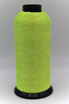Glitzer Spule neon gelb